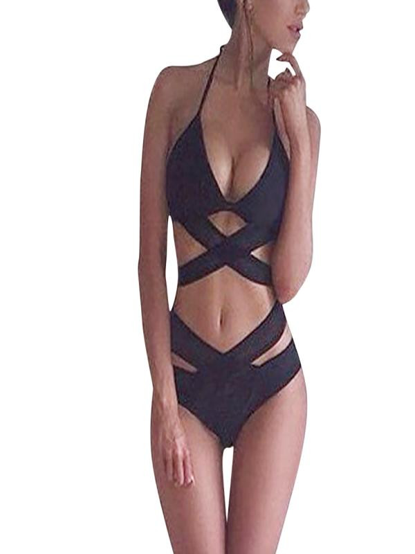 push up monokini swimwear