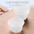 thumbnail image 4 of 100pcs Paper Cup Nose Hair Face Hair Removal Wax Bean Container Cake Paper Tray Paper Bowl Melting, 4 of 4