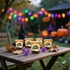 thumbnail image 4 of Juego de 60 Platos, Vasos y Cubiertos Desechables de Papel para Fiesta de Halloween | Vajilla Ecológica Biodegradable | Vajilla Ligera y a Prueba de Fugas para Niños y Adultos En Eventos Al Aire Libr, 4 of 6
