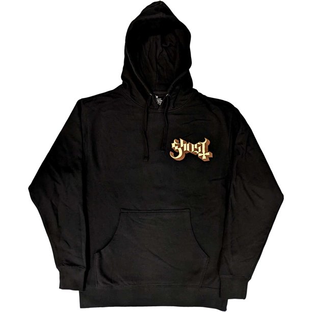 Ghost - Sudadera Opus Logotipo para Adultos Unisex (Negro)