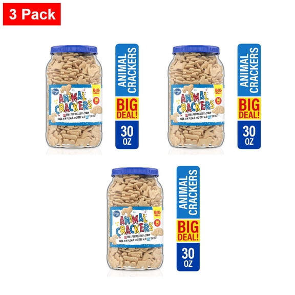 Kroger Animal Crackers 30 oz - 3 Pack