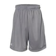 thumbnail image 2 of Russell Athletic B60934106 9 in. Dri-Power Tricot Mesh Shorts with Pockets, Steel - Extra Large, 2 of 3