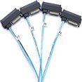 thumbnail image 5 of 2x Mini Sff-8643 a 4x29pin Sff-8482 Cable de servidor de disco duro 3.33tf/1m, 5 of 5