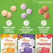 (2 pack) Happy Baby Organics Yogis Strawberry Freeze-Dried Yogurt and Fruit Bites Pouch, 1 oz