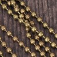 thumbnail image 3 of OUNONA 2Pcs Lamp Accessories Pull Chain with Connector Golden for Fan Light Fixtures Easy to Use, 3 of 6