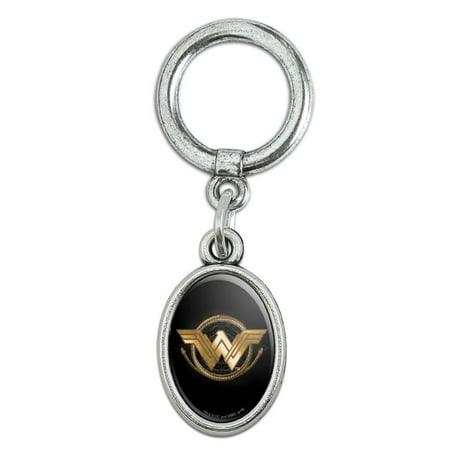 Wonder Woman Movie Golden Lasso Logo Shoe Sneaker Shoelace Oval Charm Jewelry