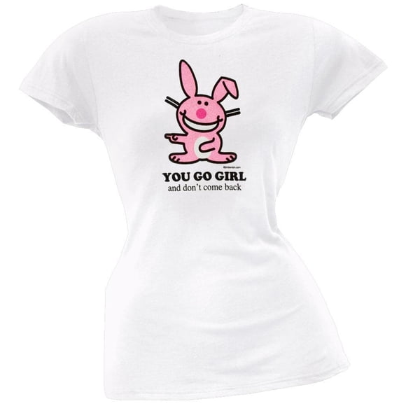 Happy Bunny - T-Shirt Femme Go Girl