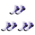 thumbnail image 3 of kurtrusly 1/2/3/5 2 Pcs/ensemble Chaussettes de Compression pour Femmes Performance et Réduction de la Fatigue Soulage Violet P/M 3 Pcs, 3 of 6