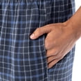 thumbnail image 3 of Pijama para Hombre Fruit of the Loom a Cuadros Azul Marino 2X, 3 of 6