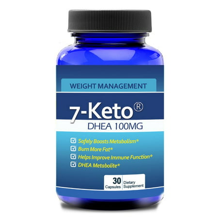 7-Keto DHEA Full Potency 100mg (30 Capsules) (Best 7 Keto Dhea Product)