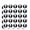 Clear, variant on Batman Alex Ross Joker Head Planner Calendar Scrapbooking Crafting Stickers