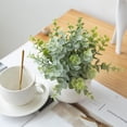 thumbnail image 4 of Halloween Decorations Outdoor Potted Plants Artificial Plants With Vase Artificial Leaves In Pots Green Faux Potted Plants For Desktop Greeny Home Decor, 4 of 4