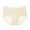 Skin, variant on Women Ultra Thin Ice Silk Underwear Seamless Mid Waisted Stretchy Panties Ladies Breathable Sheer Briefs