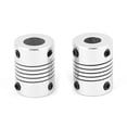 thumbnail image 2 of 2pcs Motor Shaft Dia 8mm to 10mm Joint Helical Beam Coupler Coupling D19L25, 2 of 4