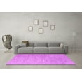 thumbnail image 3 of Ahgly Company Indoor Square Solid Purple Modern Area Rugs, 8' Square, 3 of 4