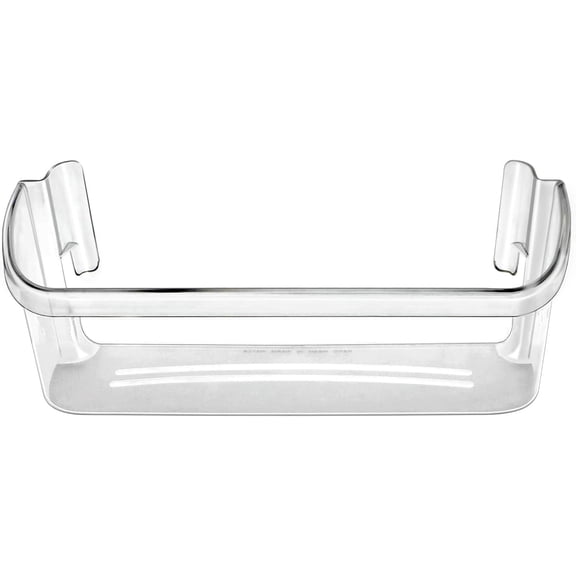 240323002 Refrigerator Door Bin Shelf Compatible with Frigidaire or Electrolux, Bottom 2 Shelves on Refrigerator Side, Single Unit, Clear, Replaces PS429725, AP2115742, AH429725