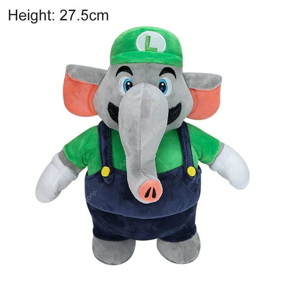 Hot Game Mario Bros Plush Doll Cute Mario Luigi Princess Peach Daisy Rosalina Elephant Bowser Bowser Jr Vivian Ninji Stuffed Toy