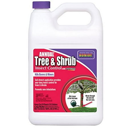 Bonide 611 Annual Tree and Shrub Insect Control, 128 Fl oz(1 Gallon)