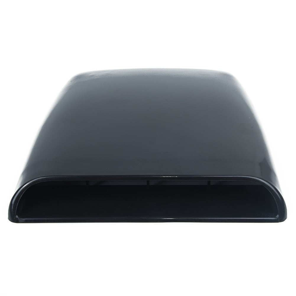 Mduoduo 1x Universal Car Bonnet Hood Scoop Air Flow Intake Vent Cover-Decorative ABS-Plastic 28*25*3.3cm Car-Acesssories Car Accessories