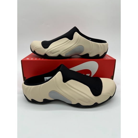 Nike Clogposite Men's Size 11 Beige Black Slide On Athletic Shoes HF6881 100