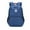 Blue, variant on ibiyuan College Backpack Unisex Comfortable School Bag Large Capacity with Pockets Geometric Back To School Supplies Stadium, Travel, Gym,One Size,Black