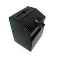 thumbnail image 3 of FixtureDisplays® Box, Metal Donation Suggestion Key Drop 7" x 8.38" x 5.47" Express Checkout Comments Sales Lead Box 11118, 3 of 6