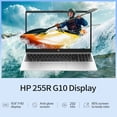 thumbnail image 3 of HP 255R G10 15.6" Laptop, AMD Ryzen 7 7735U, 16GB DDR5 RAM, 1TB SSD, Copilot AI, Win11 Home, Silver, 3 of 7