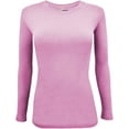 thumbnail image 1 of Women's Under Scrub Tee Crew Neck Long Sleeve T-Shirt, 1 of 6