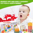thumbnail image 4 of Montessori Toys OUWANCH 4 en 1 para bebés de 6 a 12 meses, 4 of 9