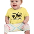 thumbnail image 1 of I Woke Up This Cute T-Shirt Infant -Smartprints Designs,  12 Months, 1 of 4