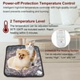 thumbnail image 2 of Pet Heating Pad, Safe Electric Heating Pad for Dogs and Cats Indoor Warming Pad with Auto Constant Temperature, 2 of 7