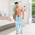 thumbnail image 6 of FORMRS Mens Pajama Pants with Pockets Sleepwear Lounge Bottoms Sizes S-2XL, Milk and Cookies, 6 of 7