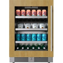 Landmark L3124ui1bglh 24" Wide 154 Can Capacity Beverage Cooler - Panel Ready