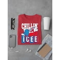 thumbnail image 3 of Relaxed ICEE Chill Mode - Bear Fun Graphic Men's T-shirt, 3 of 4