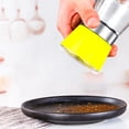 thumbnail image 3 of Molinillo de sal y pimienta - Salero y pimentero para chef profesional con acero inoxidable cepillado Namotu CPB-US-YYM495-1, 3 of 5