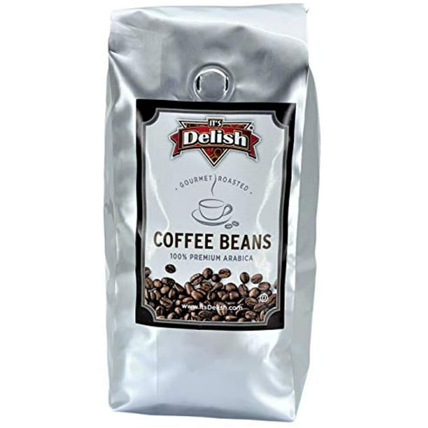 Whole French Roast Coffee Beans By Its Delish Gourmet 100 Arabica