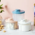 thumbnail image 2 of PEACNNG baby going out with milk powder portable box large-capacity food supplement storage box rotary four-compartment milk powder box, 2 of 5