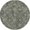 Steel Blue, variant on Ancient Garden Round Rugs, Steel Blue - 7.10 in.