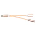 thumbnail image 2 of ANGGREK Phone Audio Adapter, 2 In 1 Audio Adaptor High Strength For Enjoying Music Experience, 2 of 8