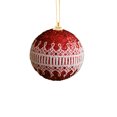 thumbnail image 2 of Xihbxyly Colgante para Árbol de Navidad, Diseño de Polvo Dorado, Decoración de Encaje de Espuma, Ambiente Festivo Colorido, Elegante Temática Invernal, Luces Cálidas, Decoración Navideña para El Hoga, 2 of 6