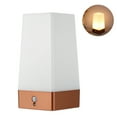 thumbnail image 1 of Desktop PIR Motion Sensor LED Night Light Portable Battery Operated Bedside Night Lamp for Hallway Kitchen Bedroom Bathroom Living Room, 1 of 7