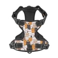 thumbnail image 4 of Lsque Cute Cats Dog Harness, No-Pull Pet Harness with 2 Leash Clips, Adjustable Soft Padded Dog Vest with Easy Control Handle for Large Dogs-X-Large, 4 of 9