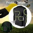 thumbnail image 3 of Almencla Long Sleeve EVA Foam Padded Goalkeeper Jersey Comfortable Chest Elbow Guards Size S, 3 of 4