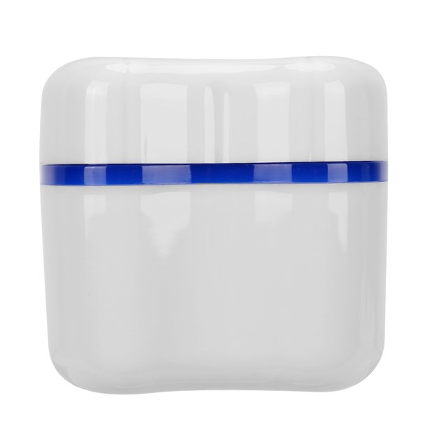 Kuymtek Dentadura para Baño Regalos Protector Bucal Contenedor Limpieza Uso Doméstico (A)