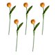 thumbnail image 1 of Tulipán artificial de 33 cm de largo, tacto real, de poliuretano, ideal para primavera, Pascua, hogar, cocina, decoración de bodas., 1 of 8