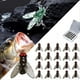 thumbnail image 2 of Cebo de Pesca con Mosca Biónica (20 Piezas) - 2024 Kit de Señuelos de Pesca con Mosca para Lubina y Moscas Secas, Agua Salada Grande, 2 of 7
