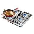 thumbnail image 1 of Parrilla A Gas 4 Quemadores Acero Inoxidable Empotrable, 1 of 6