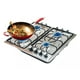 thumbnail image 1 of Parrilla A Gas 4 Quemadores Acero Inoxidable Empotrable, 1 of 6