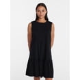 thumbnail image 2 of Time and Tru Women's Linen Blend Shift Dress, Sizes XS-XXXL, 2 of 5