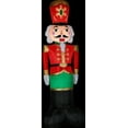Gemmy Inflatable Nutcracker LED Lighted Outdoor Yard Decoration 8 ft